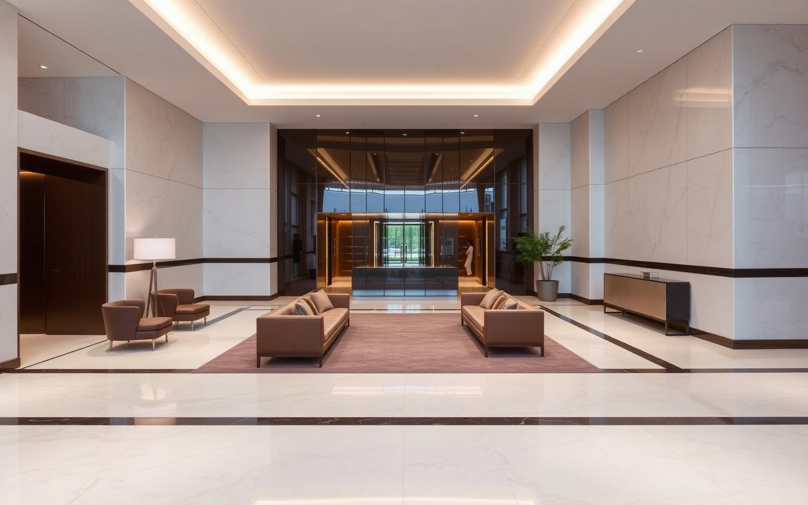 Lobby condominial